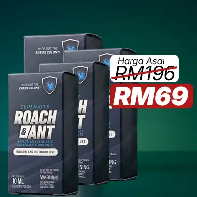 Pakej Berbaloi - 4 kotak RoachAntProtect